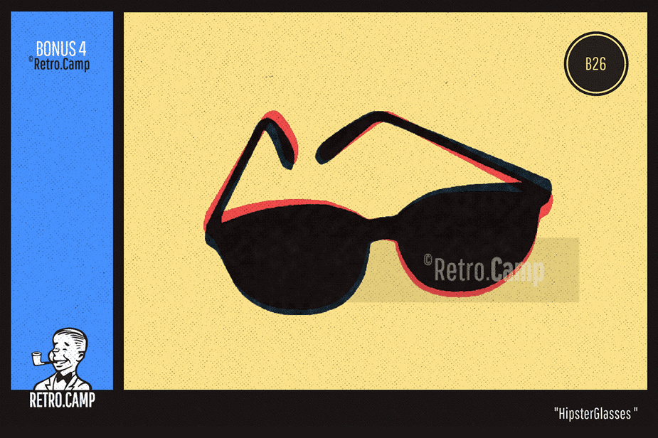 B26 “Hipster Sunglasses”