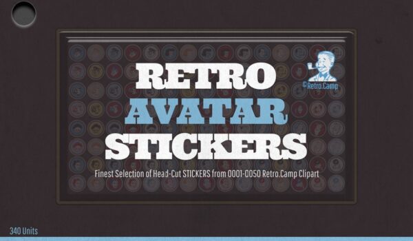 Retro AVATAR Stickers Vol.1